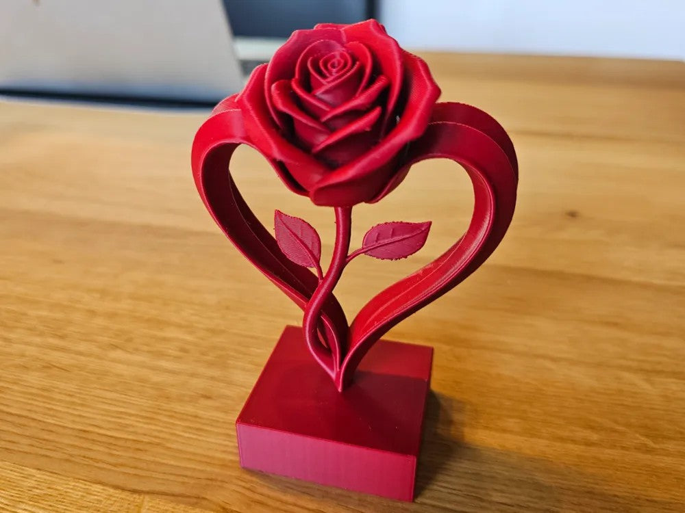 Eternal Rose Heart