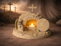 He Is Risen Easter Tealight Holder – 3D Printed Christian Decor by 3D Divine | FOFUS, Thrissur Kerala