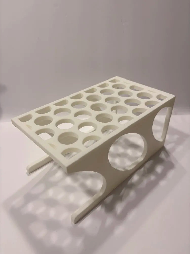 Cup and Mug Shelf detail – 3D Printed Kitchen Coffee Station Organiser by FOFUS Kerala
