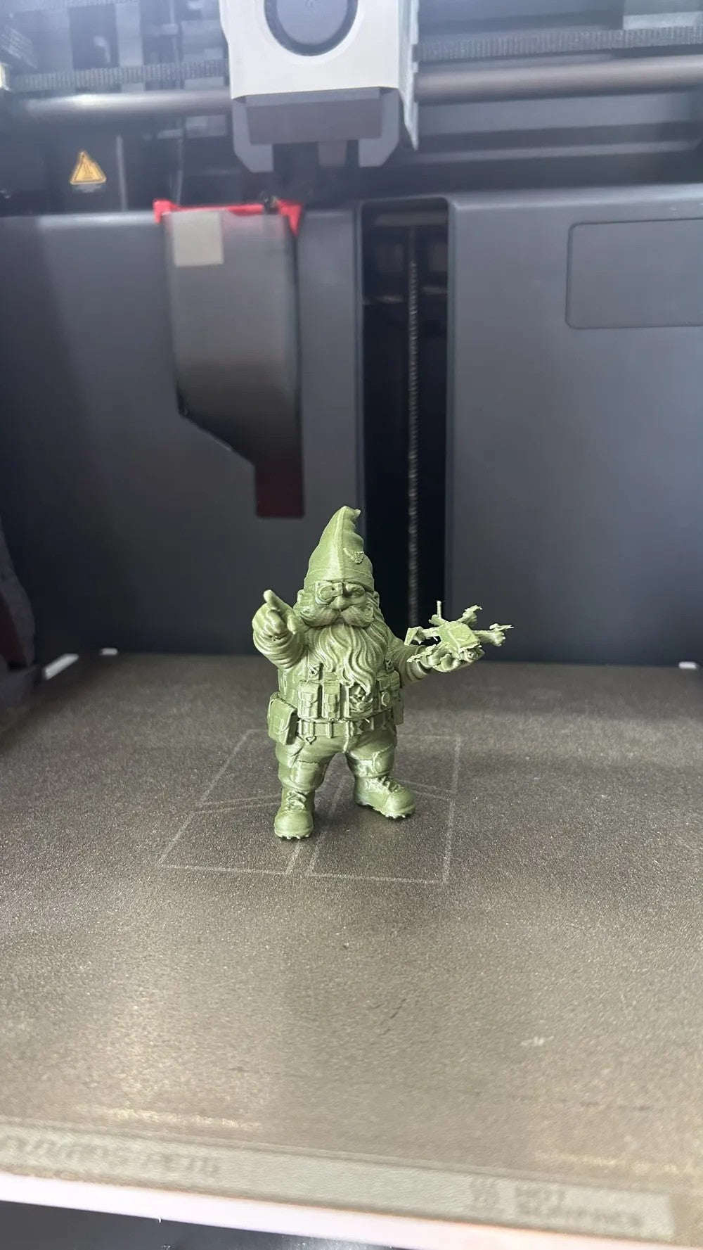 Tactical Garden Gnome with Rifle
