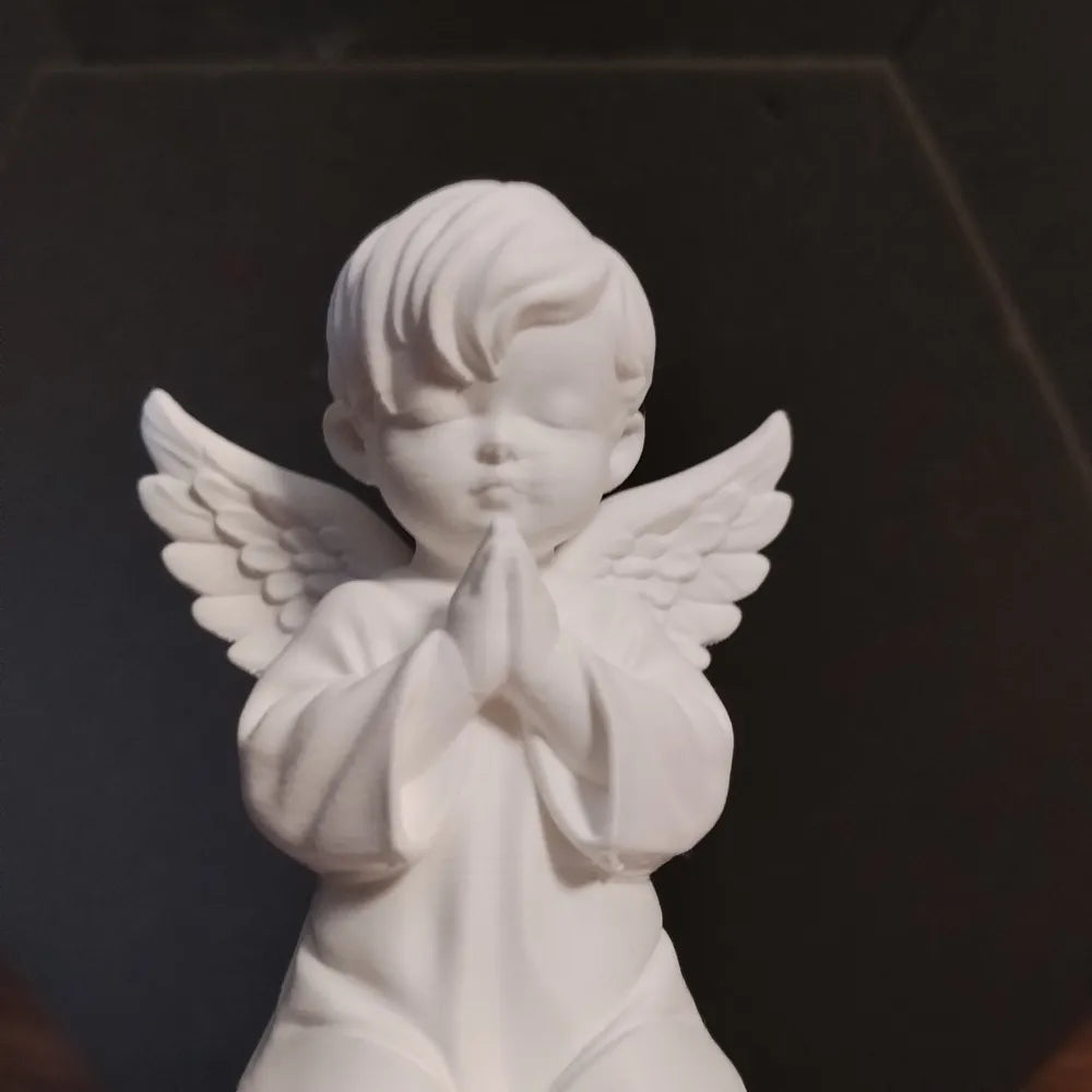 Angel First Communion Figurine detail – 3D Printed Sacred Christian Gift by 3D Divine FOFUS Kerala