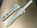 Short Dagger Decorative Collectible – 3D Printed Fantasy Dagger Prop by FOFUS, Thrissur Kerala