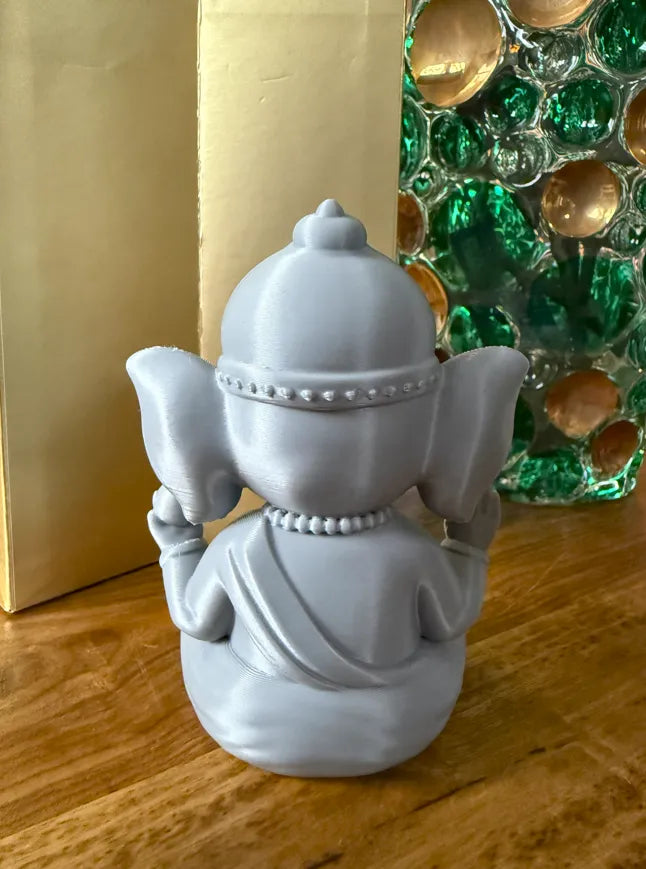 Ganesha Vighnaharta Idol detail – Premium 3D Printed Ganapathi Statue by 3D Divine FOFUS Kerala