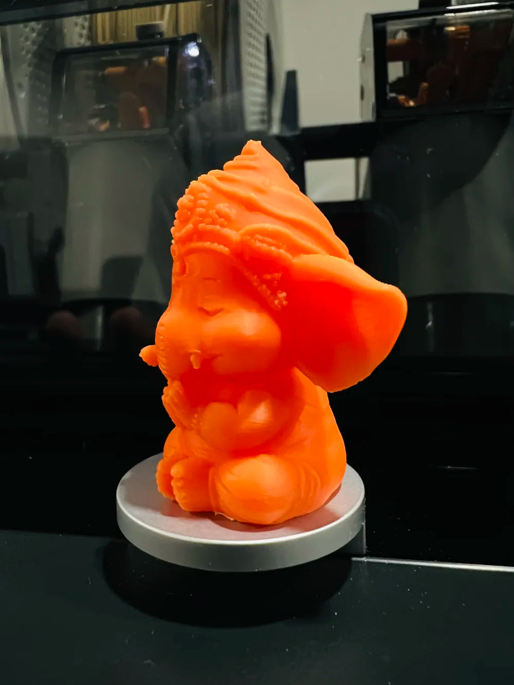 Ganesha Sacred Idol detail – Premium 3D Printed Devotional Statue by 3D Divine FOFUS Kerala