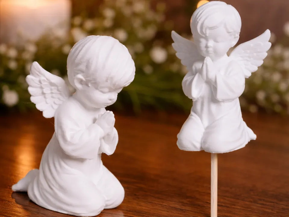 First Communion Praying Angel Figurine – 3D Printed Christian Gift by 3D Divine | FOFUS, Thrissur Kerala