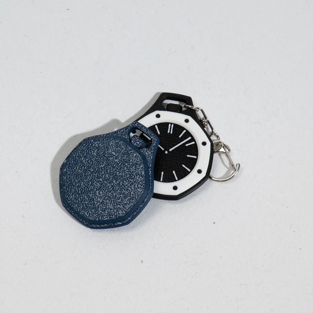 AP x Swatch Royal Pop Keychain angle – 3D Printed Luxury Watch Inspired Collectible by FOFUS Kerala