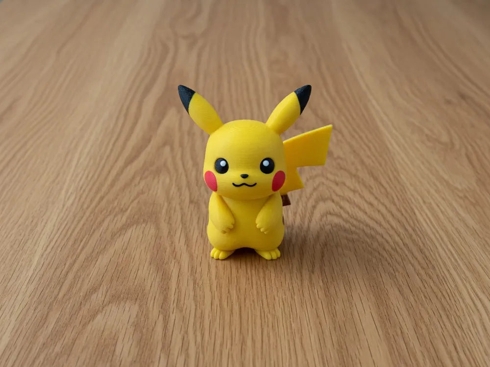 Chibi Cute Pikachu Figure – 3D Printed Pokémon Anime Collectible by FOFUS, Thrissur Kerala
