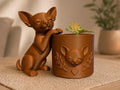 Cute Chihuahua Planter – 3D Printed Dog Lover Plant Pot by FOFUS, Thrissur Kerala
