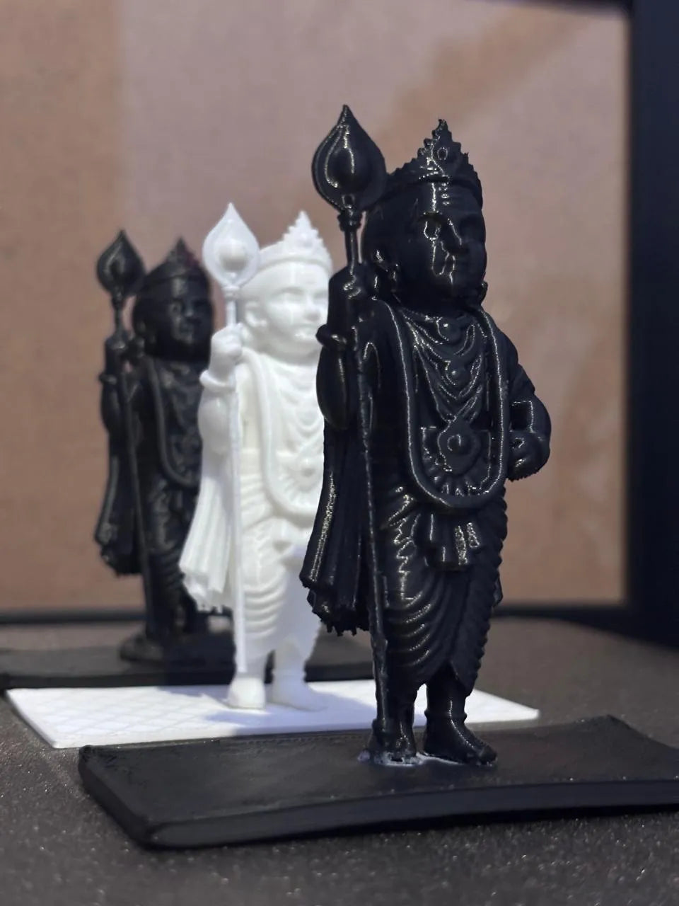 Lord Murugan Sculpture angle – 3D Printed Kartikeya God Idol by FOFUS Irinjalakuda Kerala