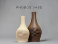 Phobos Vase – 3D Printed Geometric Sculptural Vase by FOFUS, Thrissur Kerala