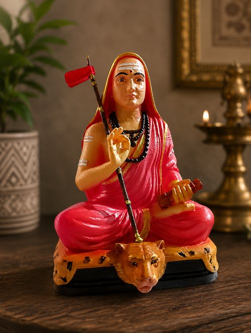 Adi Shankaracharya Idol – 3D Printed Hindu Philosopher Sage Statue | 3D Divine FOFUS, Irinjalakuda Thrissur Kerala