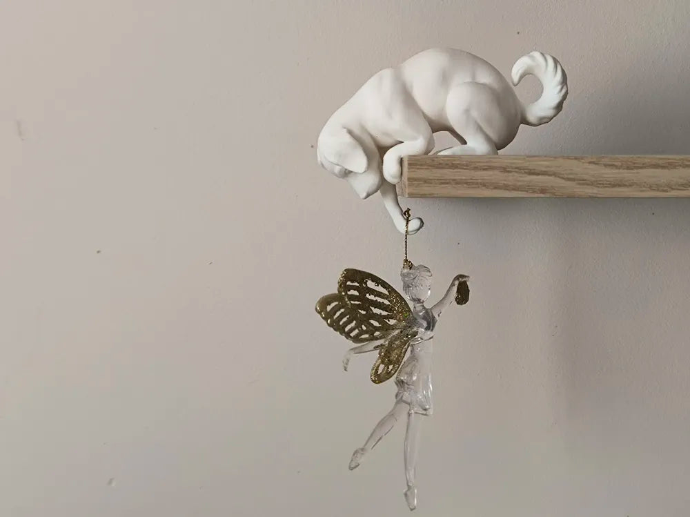 Dog Shelf Hook angle – 3D Printed Cute Wall Organiser by FOFUS Kerala