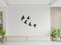 Decorative Flying Birds Set Wall Art – 3D Printed Bird Flock Wall Sculpture by FOFUS, Thrissur Kerala