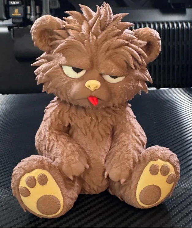 The K.O. Bear – 3D Printed Boxing Bear Novelty Figurine by FOFUS, Thrissur Kerala
