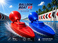 Balloon Boat V2 Racing Pack 2 Boats – 3D Printed Balloon-Powered Racing Boat Pair by FOFUS, Thrissur Kerala