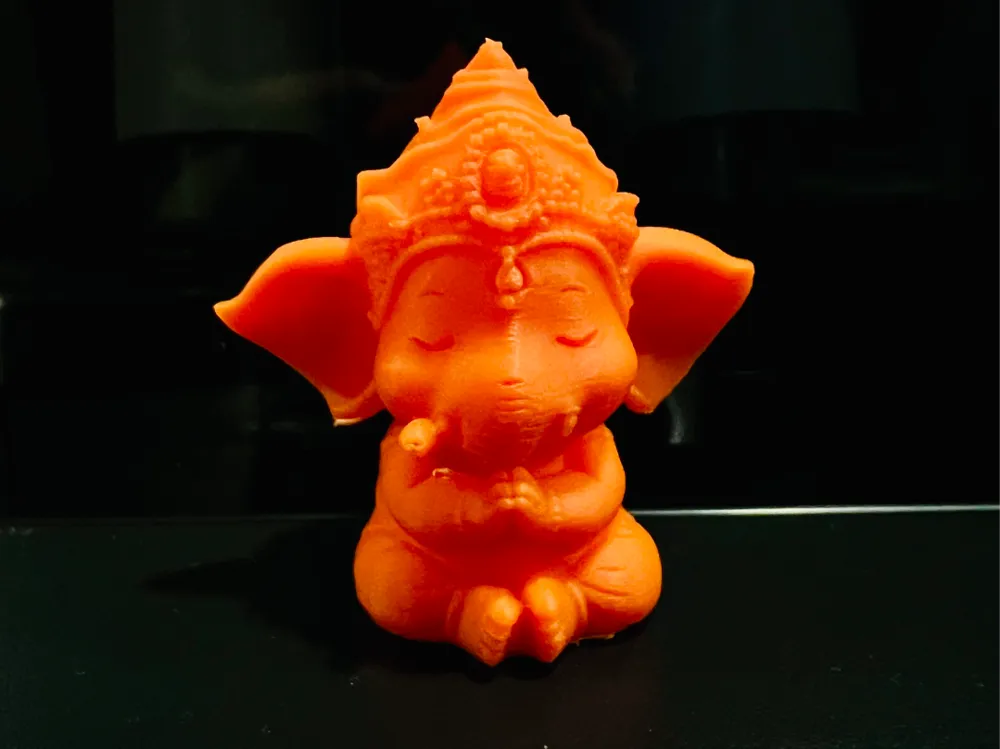 Divine Ganesha Idol – 3D Printed Sacred Sculpture by 3D Divine | FOFUS, Irinjalakuda Thrissur Kerala