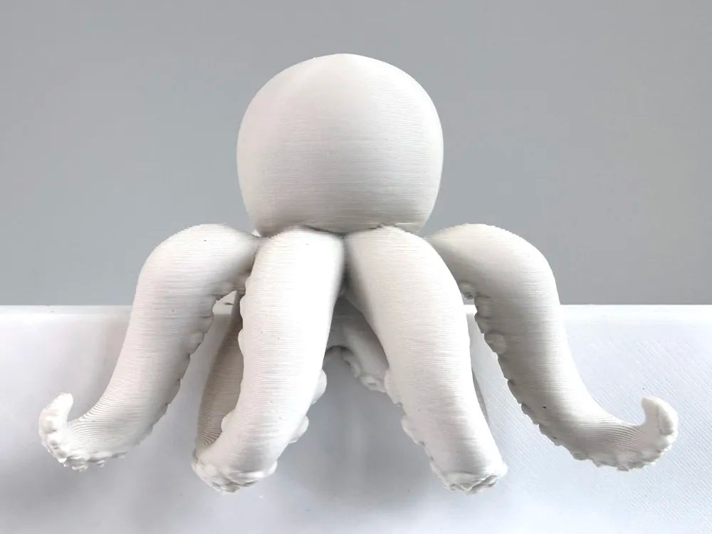 Octopus Gangster Monitor Buddy detail – 3D Printed Funny Octopus Monitor Topper by FOFUS Kerala