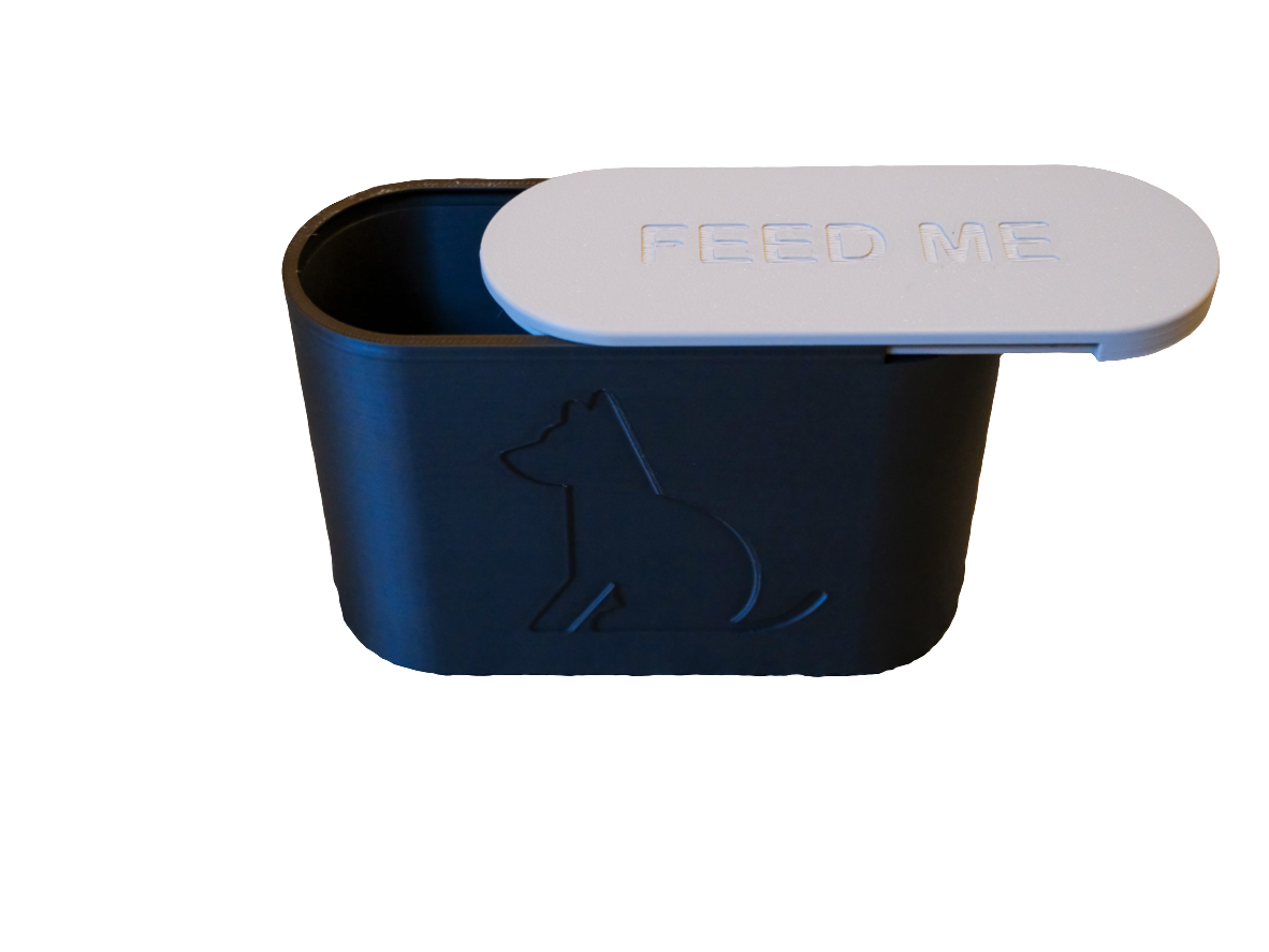 Pet food storage box