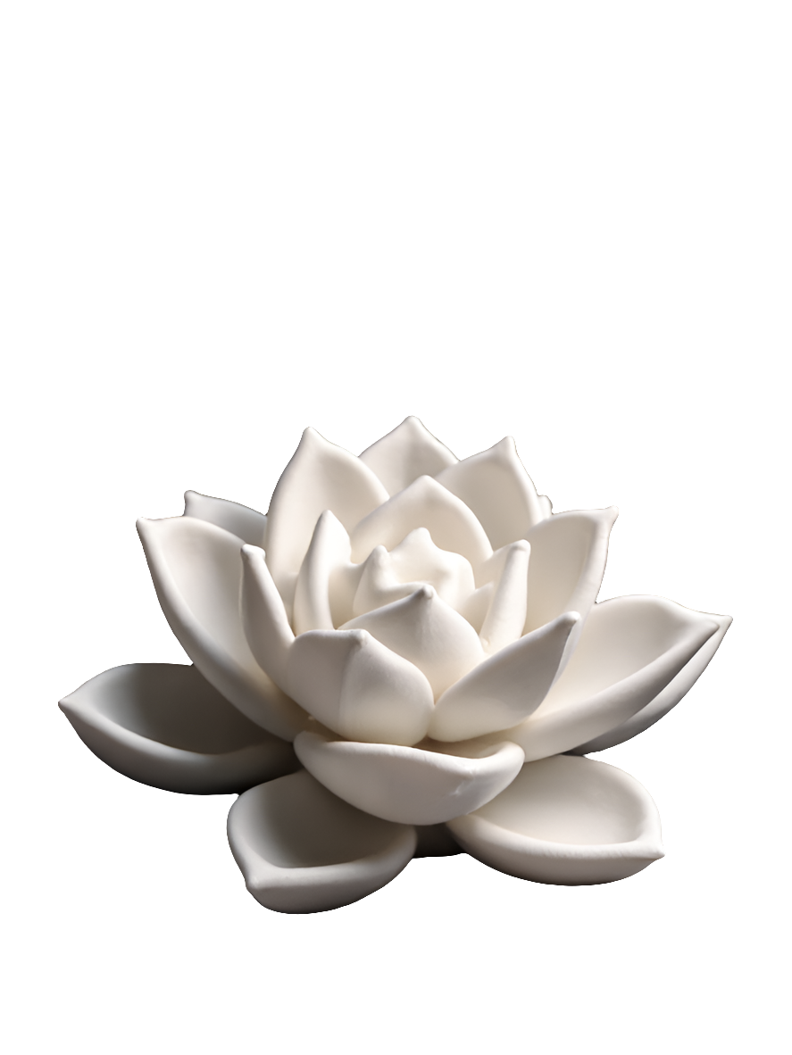 Lotus sculpture