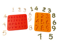 Alphabet and number learning kit
