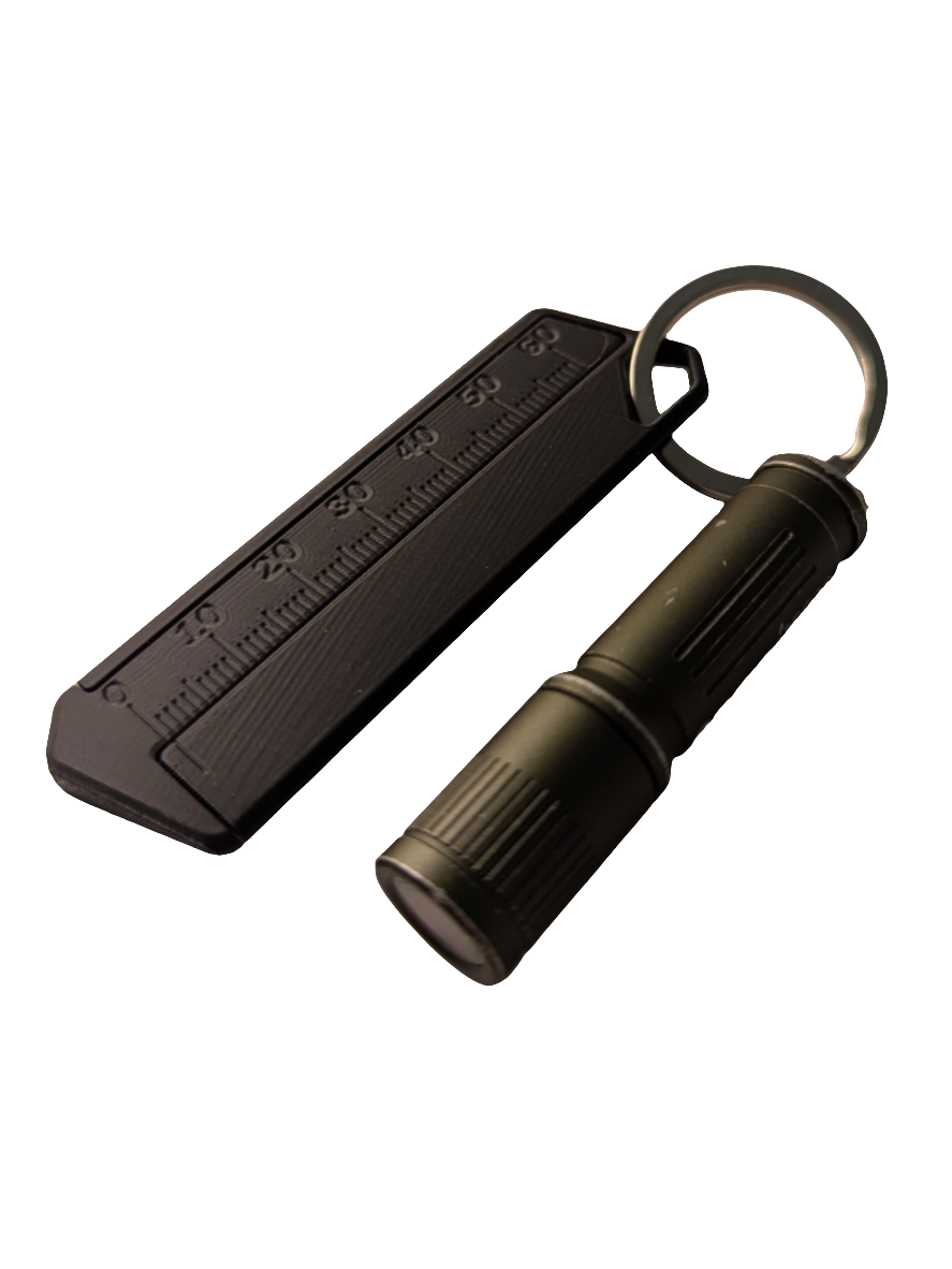 Keyring caliper