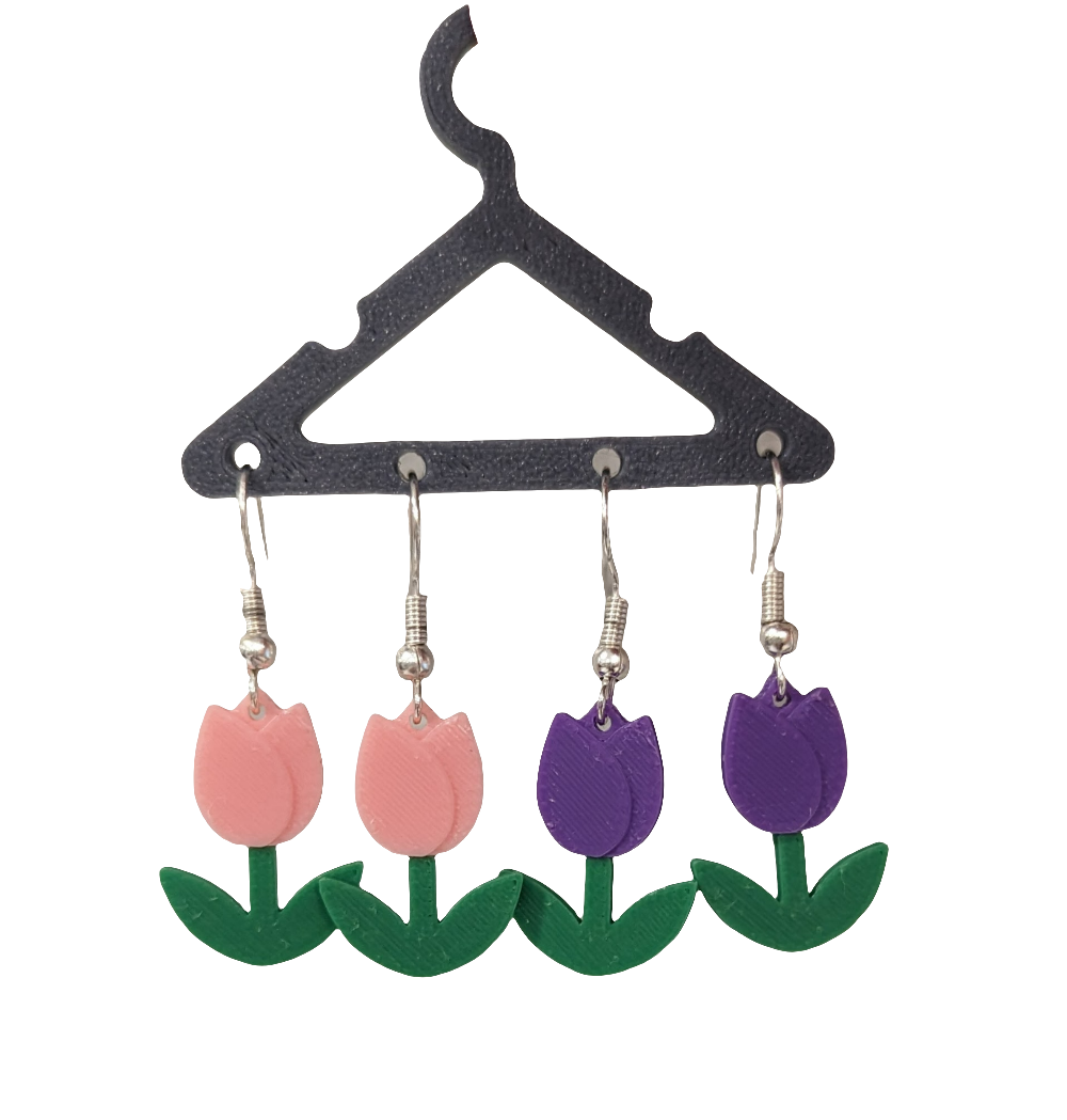 Tulip earrings