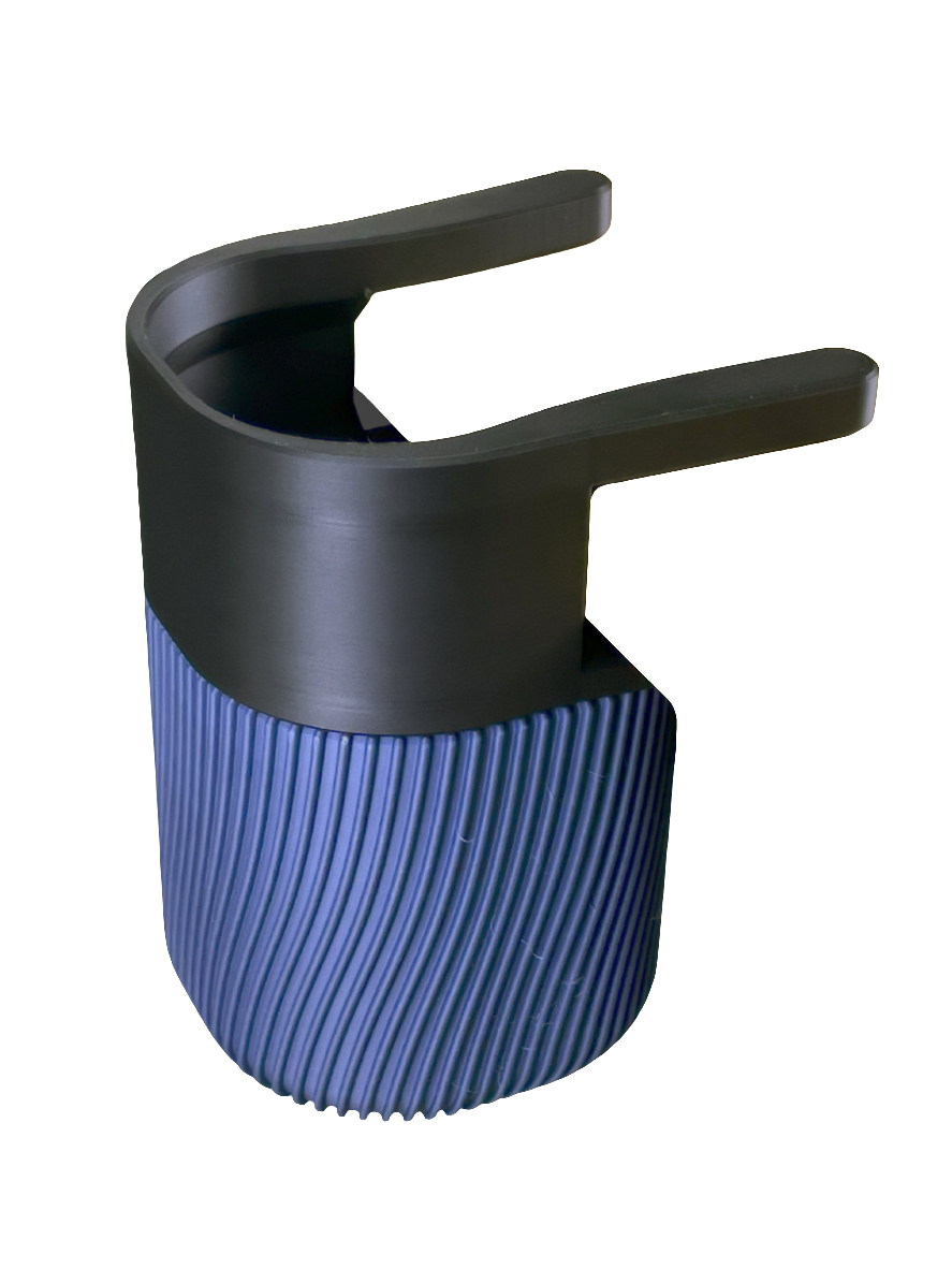 Under desk trash bin