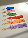Name keychains