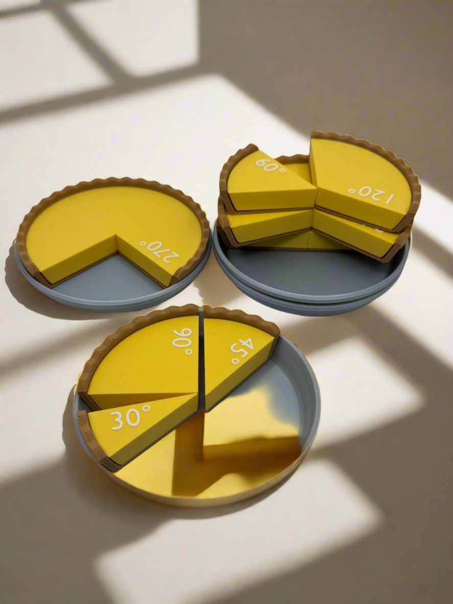 Pie chart blocks