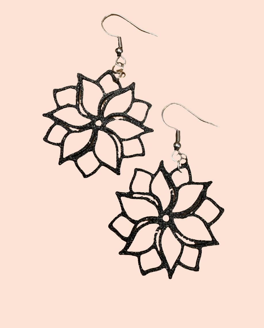 Flower earring