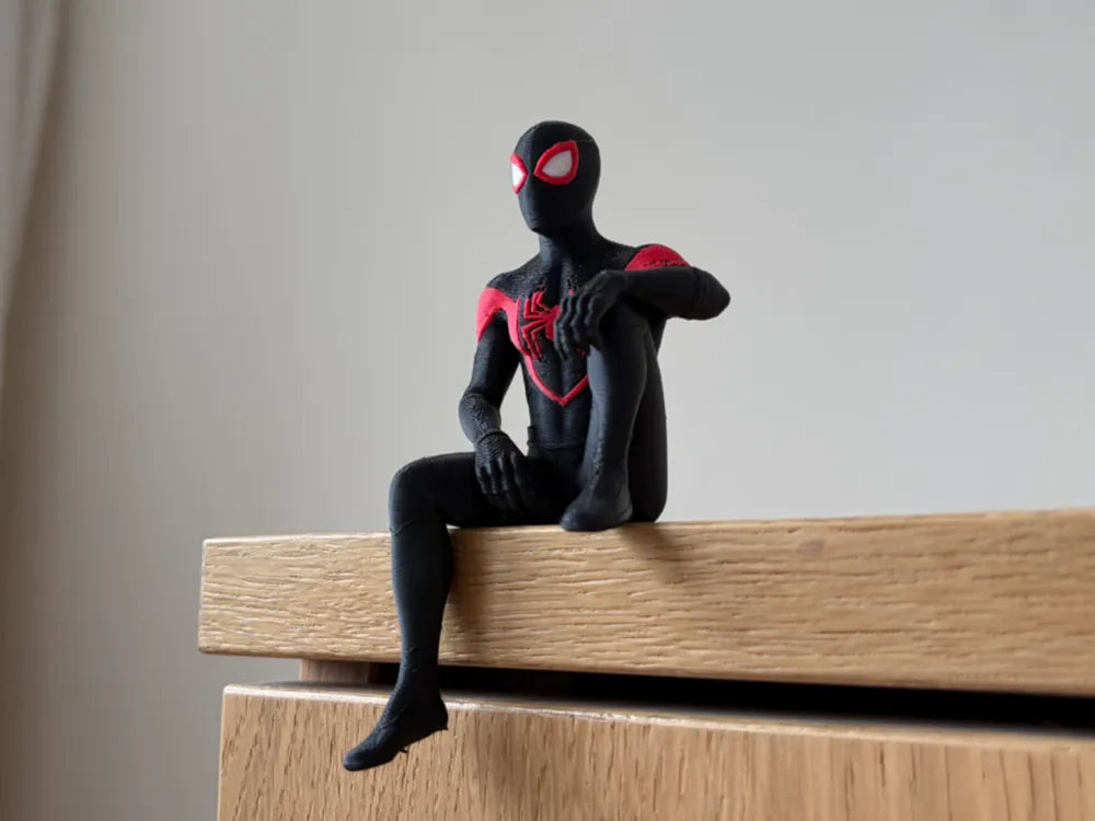 Miles Morales Spider-Man Shelf Sitter Figurine – 3D Printed Marvel Collectible by FOFUS, Thrissur Kerala