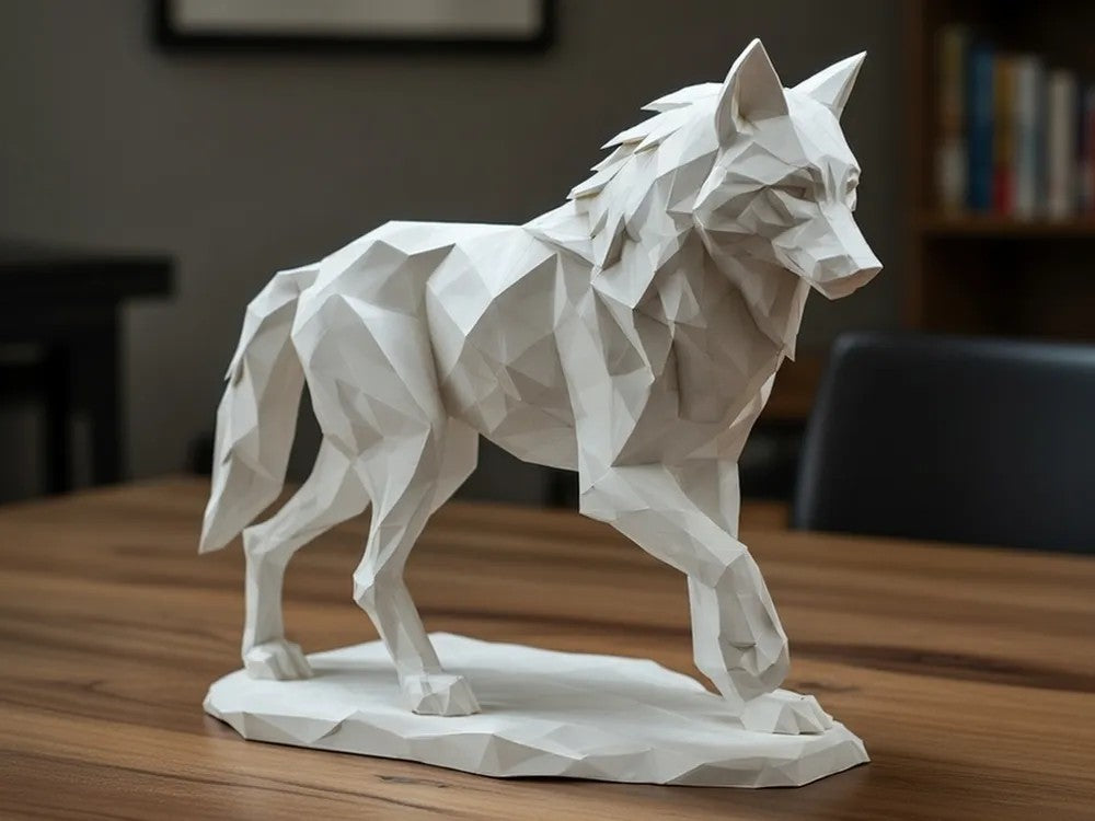 Wolf Sculpture