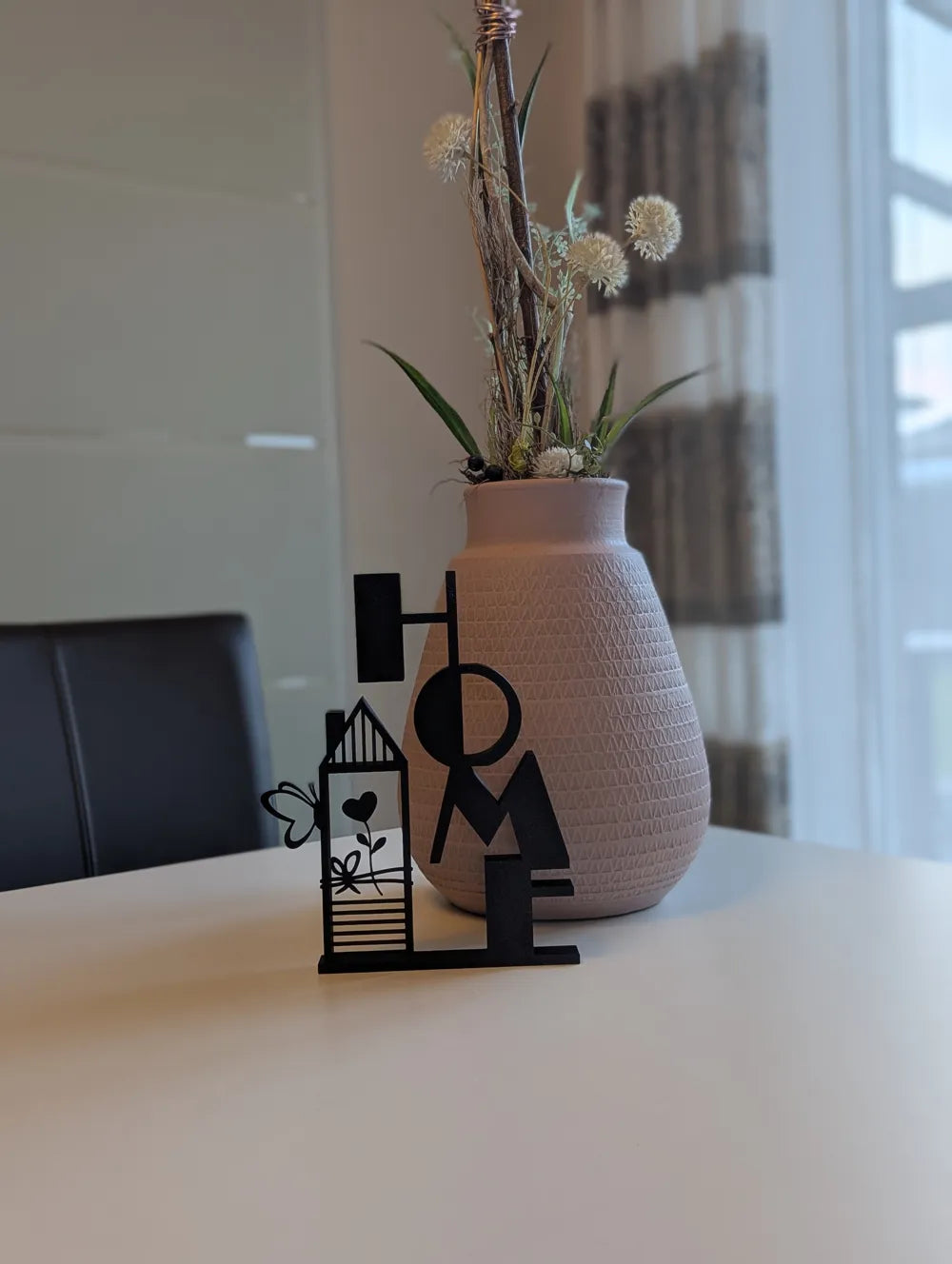 HOME Vertical Stand detail – 3D Printed Freestanding Decor by FOFUS Kerala