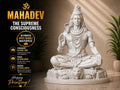 Lord Shiva Statue Eternal Creator – 3D Printed Mahadev Hindu Idol by 3D Divine | FOFUS, Thrissur Kerala