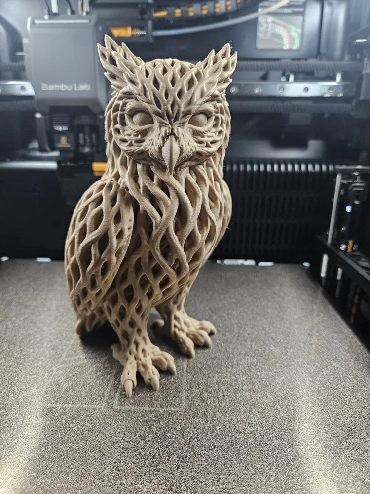 Rootwoven Eule