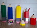 Pencil-Shaped Storage Box Set