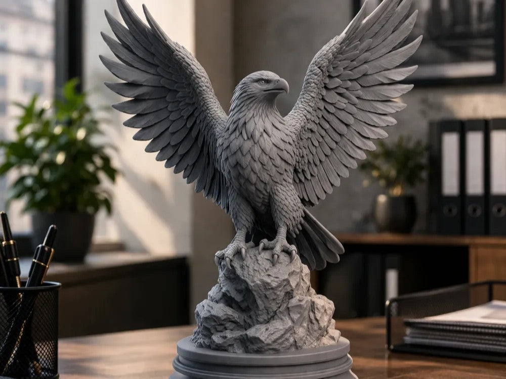 Majestic Eagle on Rock
