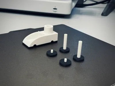 Miniature Toy Race Car with Detachable Wheels