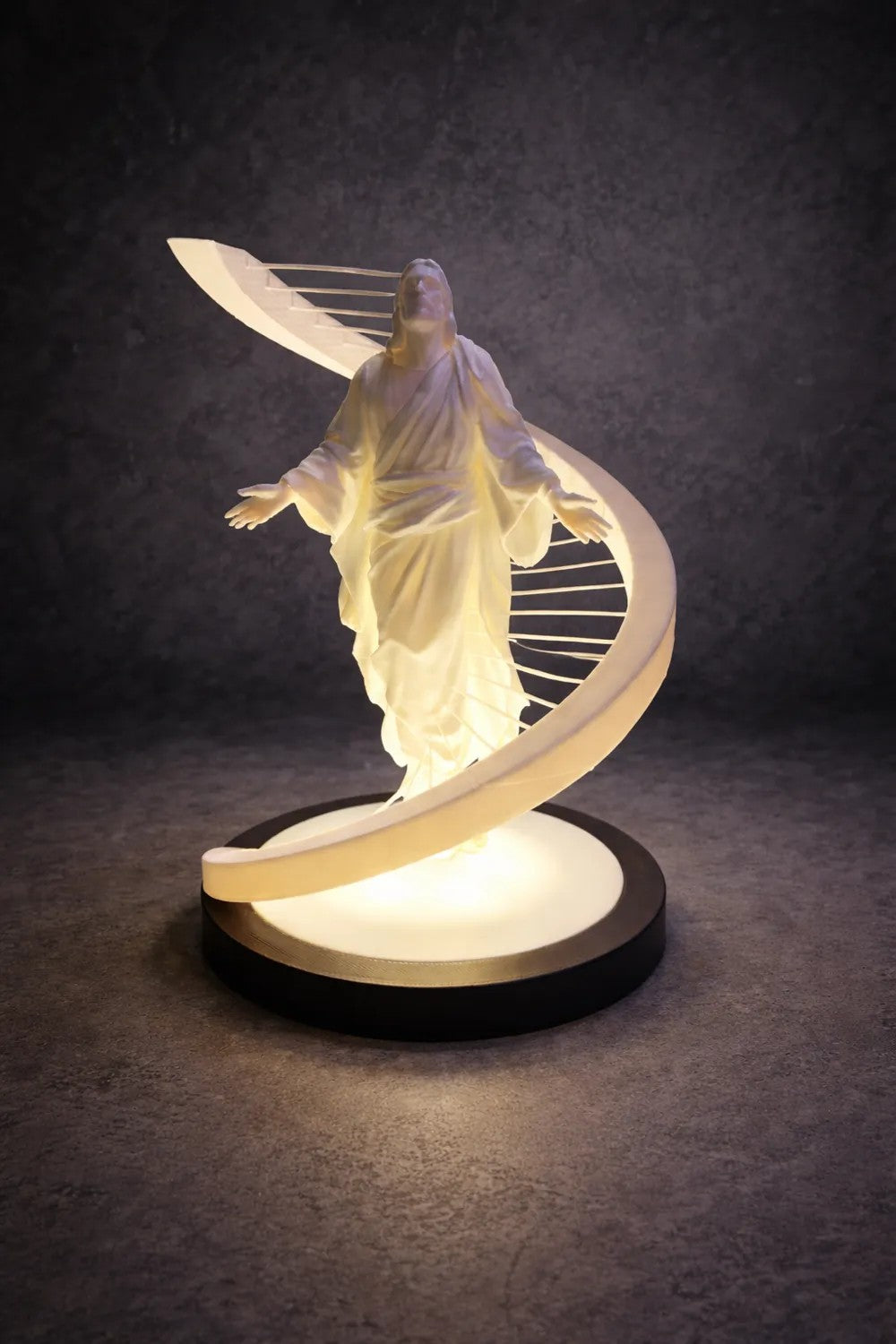Jesus Resurrection Suspended String Art