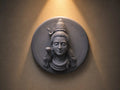 Mahadev Bust Wall Hanging – 3D Printed Lord Shiva Sacred Wall Art by 3D Divine | FOFUS, Thrissur Kerala