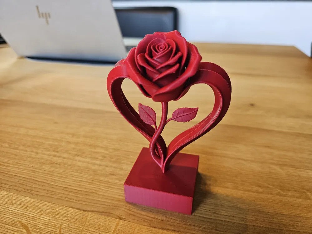 Eternal Rose Heart