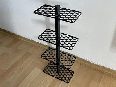 Modern Zigzag Stackable Shoe Rack