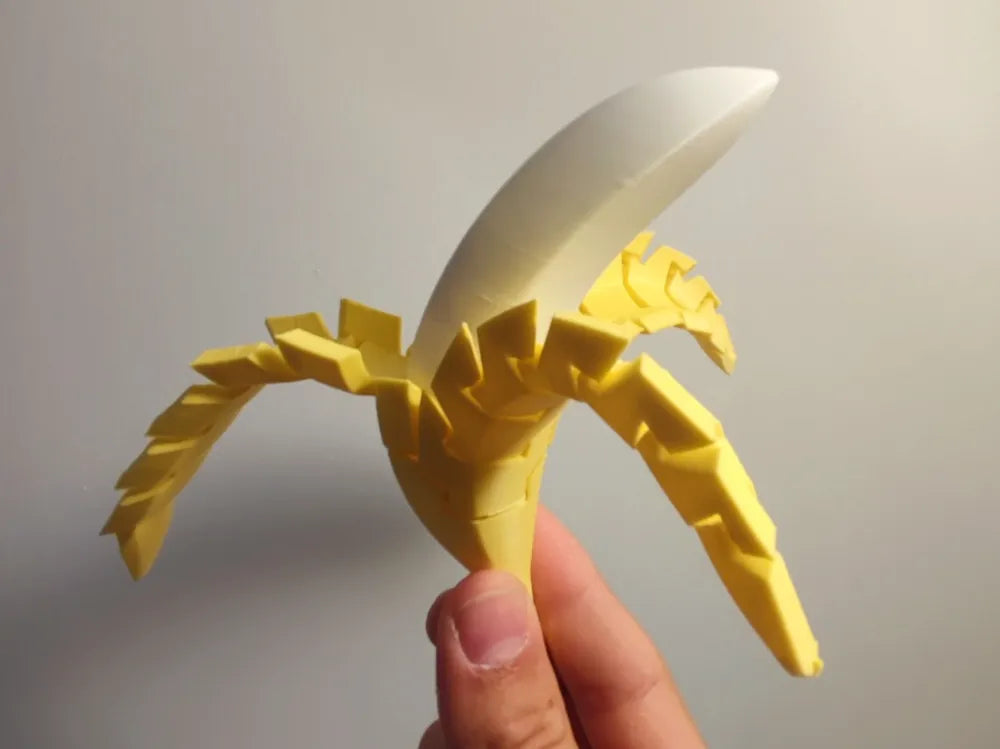 Fidget Banana – 3D Printed Banana Shaped Fidget Toy by FOFUS, Thrissur Kerala