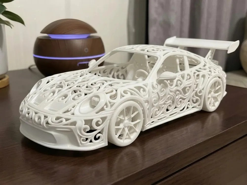 Collectible Porsche 992 GT3 Voronoi