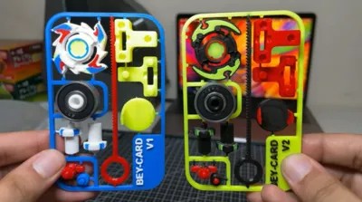 Bey-Card V1 – DIY Spinning Top Battle Kit