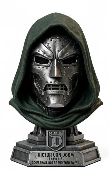 Dr. Doom headphone stand