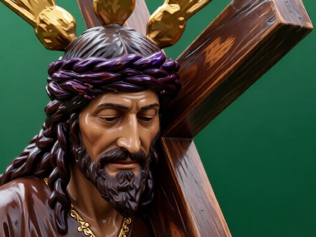 Lord of Seville Metallic Christ Statue – 3D Printed Senor de Sevilla by 3D Divine | FOFUS, Thrissur Kerala