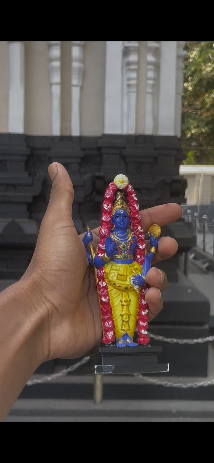 Sangameshan Bharathan Idol – 3D Printed Kerala Deity from Koodalmanikyam | FOFUS, Irinjalakuda Thrissur